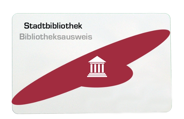 RFID library card for book borrowing
